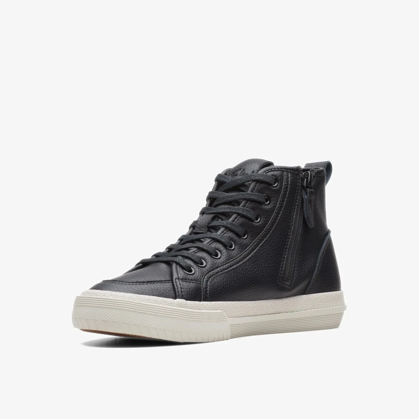Clarks Women's Roxby Hi Black Leather 26168328