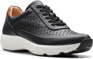 Clarks Women's, Tivoli Grace Sneaker Black Leather