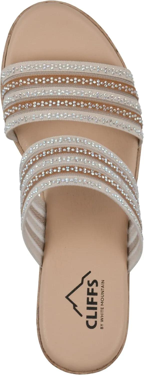 CLIFFS BY WHITE MOUNTAIN Women's Bia Heeled Sandal