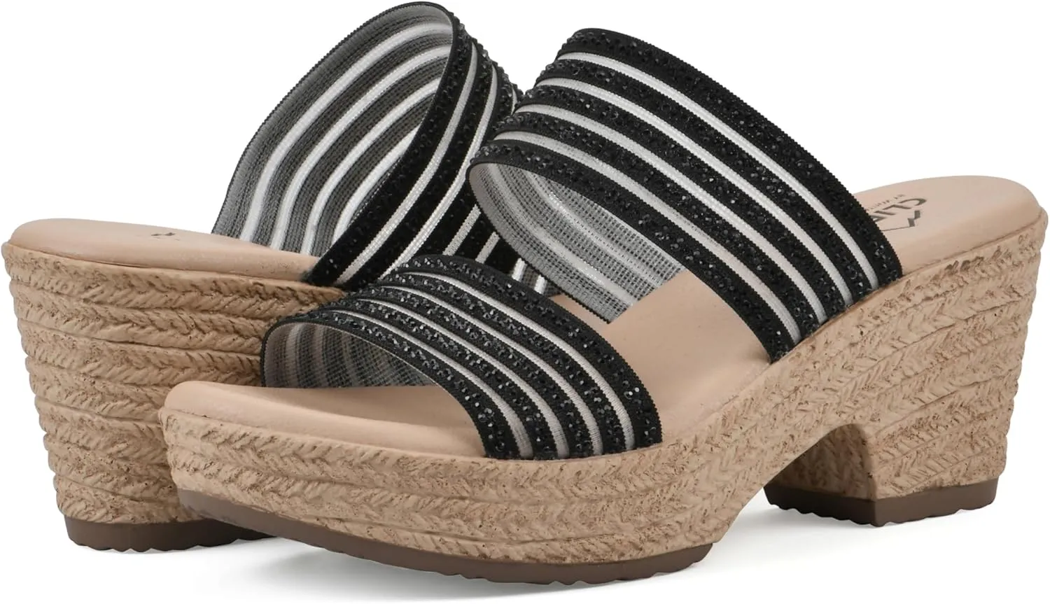 CLIFFS BY WHITE MOUNTAIN Women's Bia Heeled Sandal