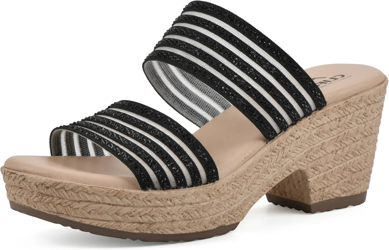 CLIFFS BY WHITE MOUNTAIN Women's Bia Heeled Sandal