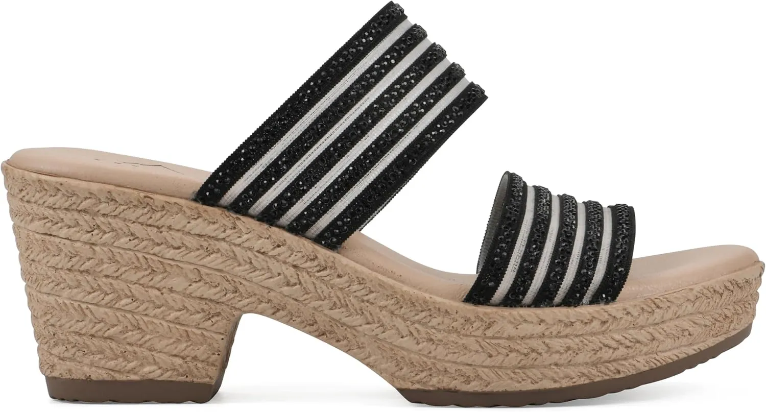 CLIFFS BY WHITE MOUNTAIN Women's Bia Heeled Sandal