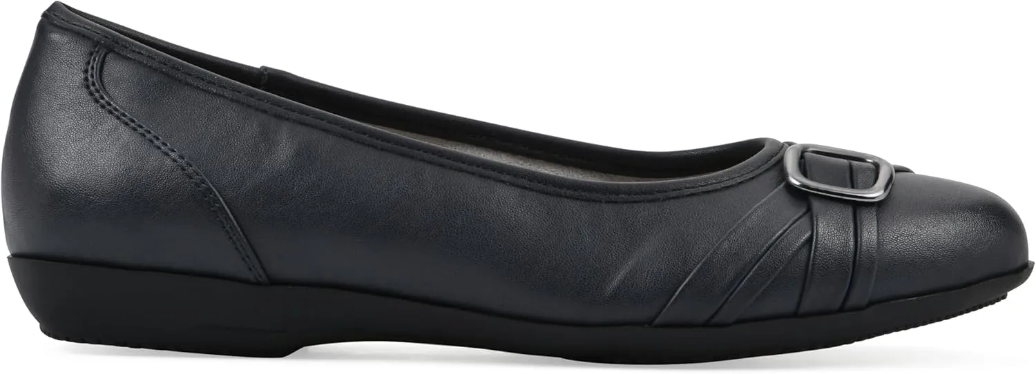 CLIFFS BY WHITE MOUNTAIN Women's Calming Cushioned Ballet Flat