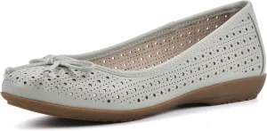CLIFFS BY WHITE MOUNTAIN Women's Cheryl Cushioned Ballet Flat