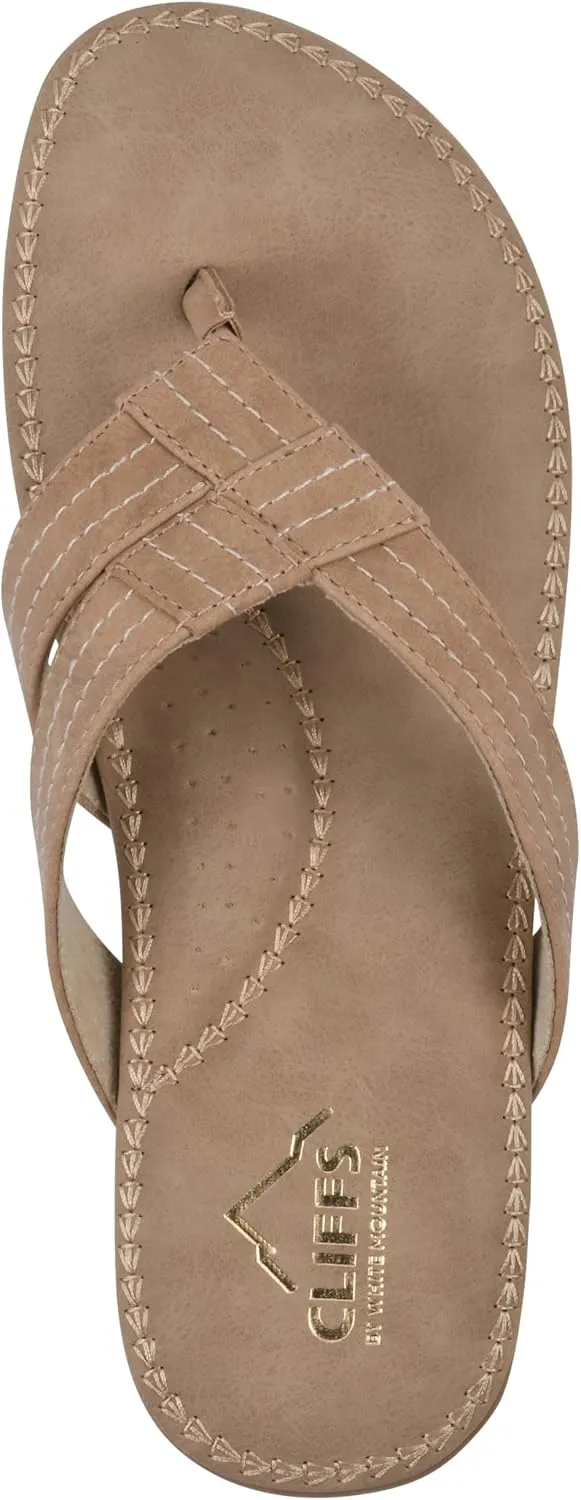 CLIFFS BY WHITE MOUNTAIN Women's Fateful Flip-Flop
