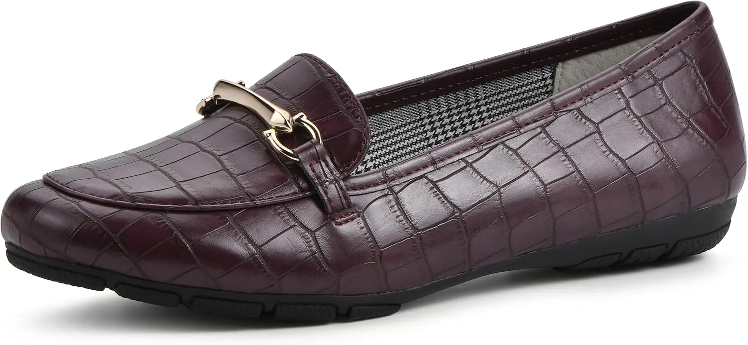 CLIFFS BY WHITE MOUNTAIN Women's Glowing Cushioned Loafer Flat