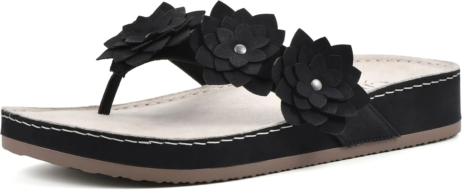 CLIFFS BY WHITE MOUNTAIN Women's Hot Spot Flip-Flop Sandal