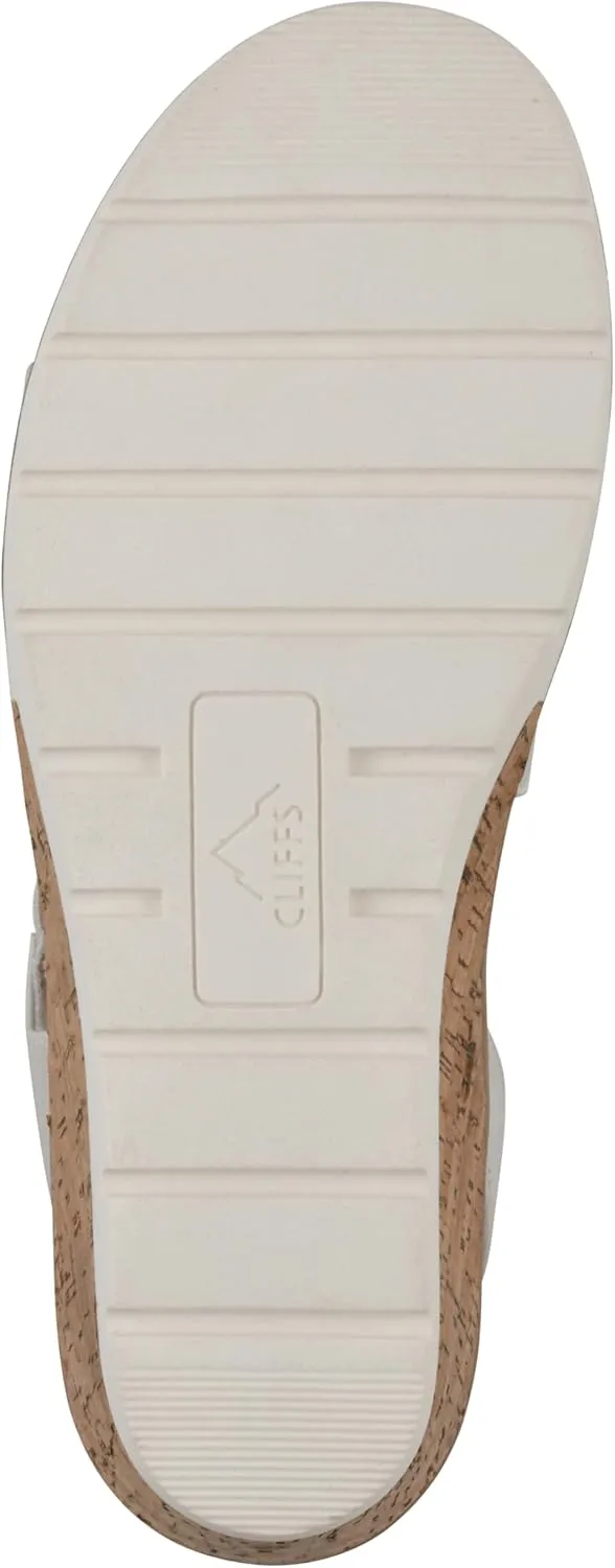 CLIFFS BY WHITE MOUNTAIN Women's Tinnley Cork Wedge Sandal