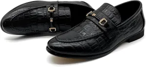 CMM Men's Leather Loafers Classic Luxury Loafer Slip on Dress Loafers for Wedding Work Office Business