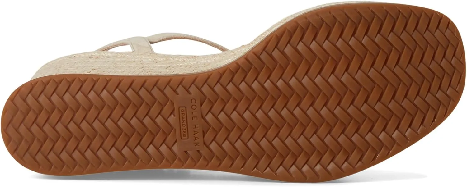 Cole Haan Women's Cloudfeel Keeton Espadrille Flatforms Heeled Sandal