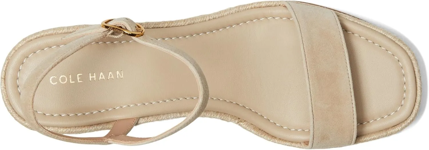 Cole Haan Women's Cloudfeel Keeton Espadrille Flatforms Heeled Sandal