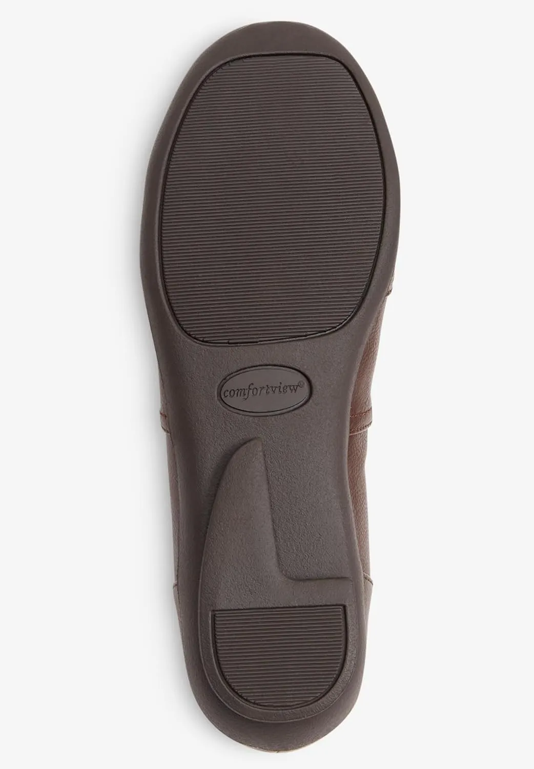 Comfortview Women's Wide Width The Amelia Flat
