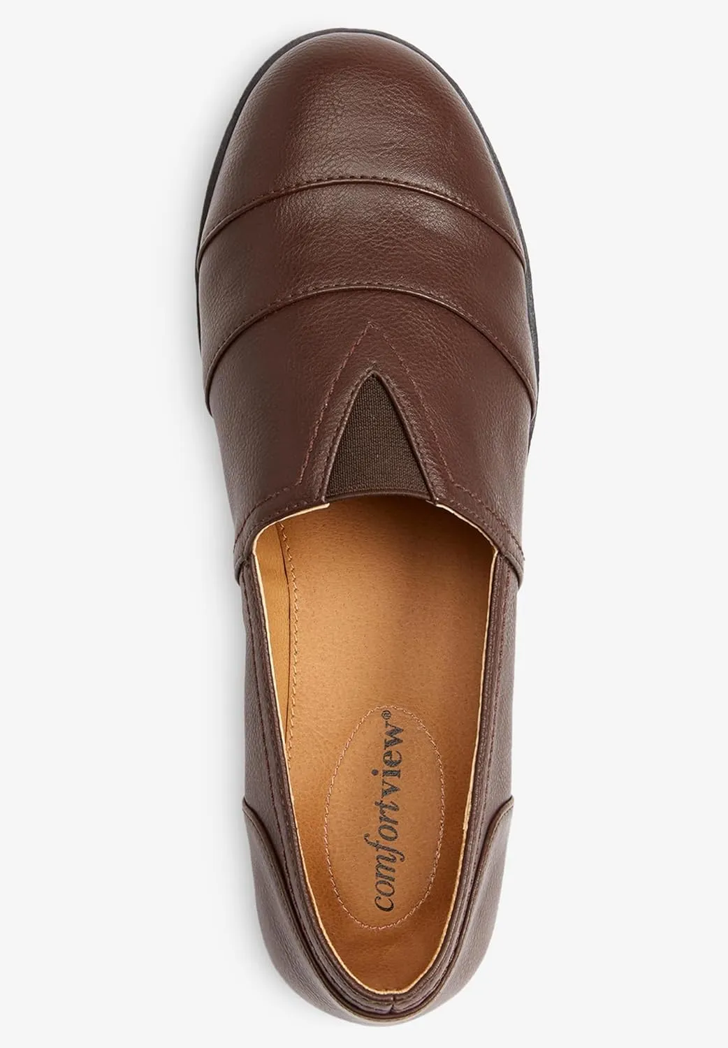 Comfortview Women's Wide Width The Amelia Flat