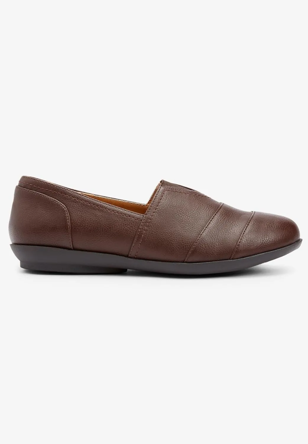 Comfortview Women's Wide Width The Amelia Flat
