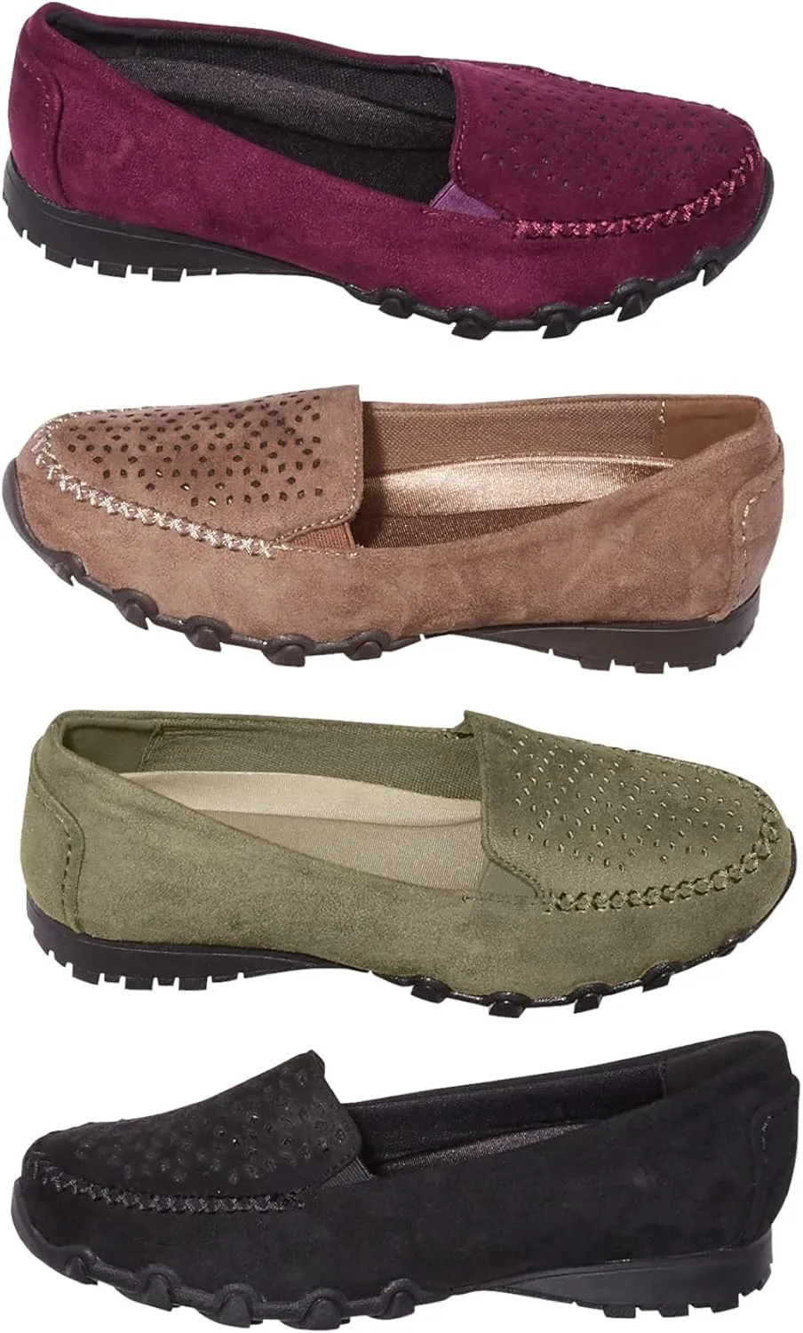 Comfortview Women's Wide Width The Pax Flat