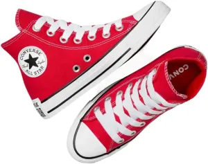 Converse Chuck Taylor All Star Sketch Big Kids High Top Sneaker (Red/White/Black, US Footwear Size System, Big Kid, Numeric, Medium, 7)