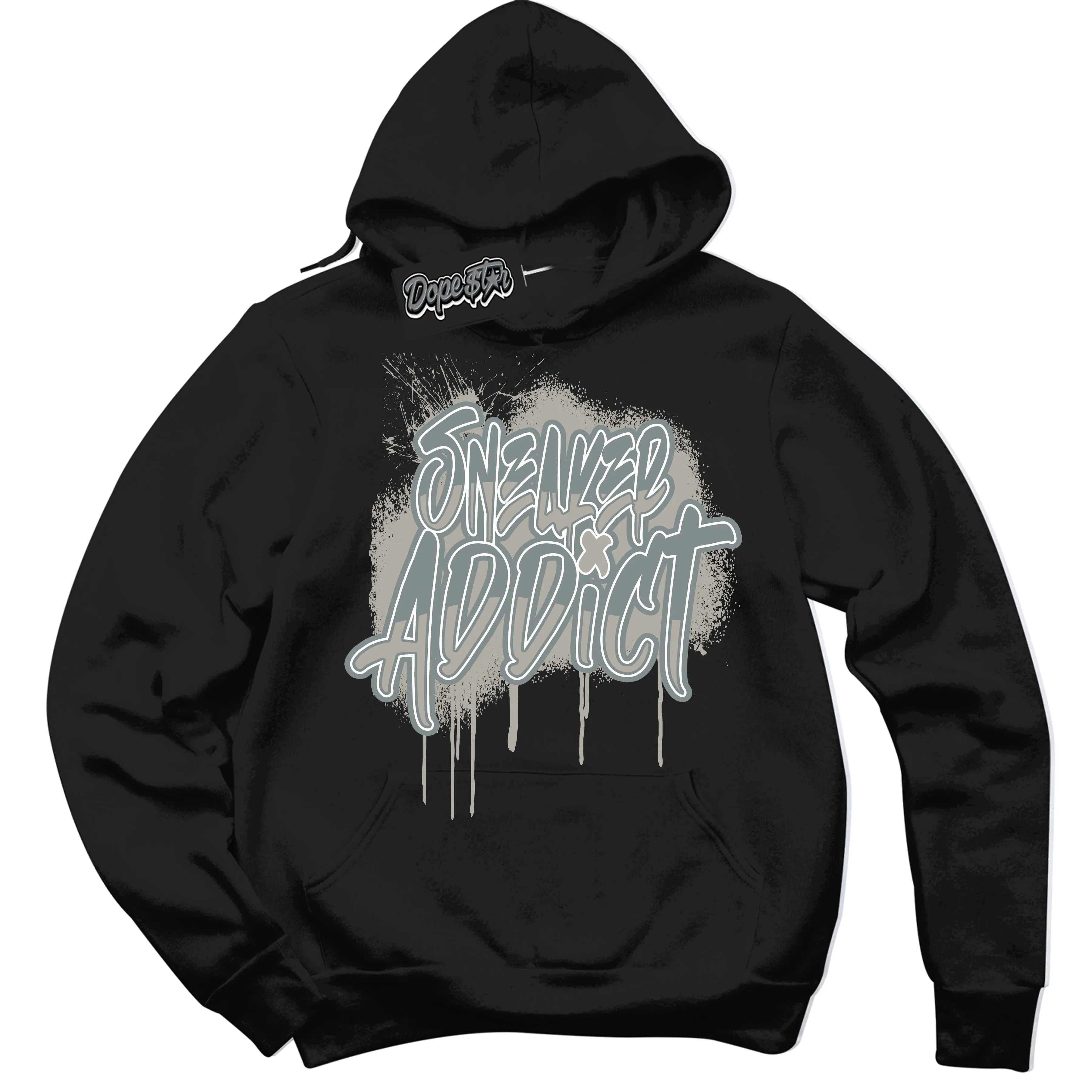 Cool Grey 9s Sneaker Hoodie Sneaker Addict Graphic