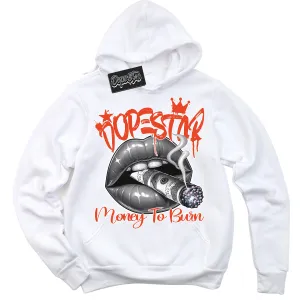 Cosmic Clay Dunk Sneaker Hoodie Money To Burn Graphic
