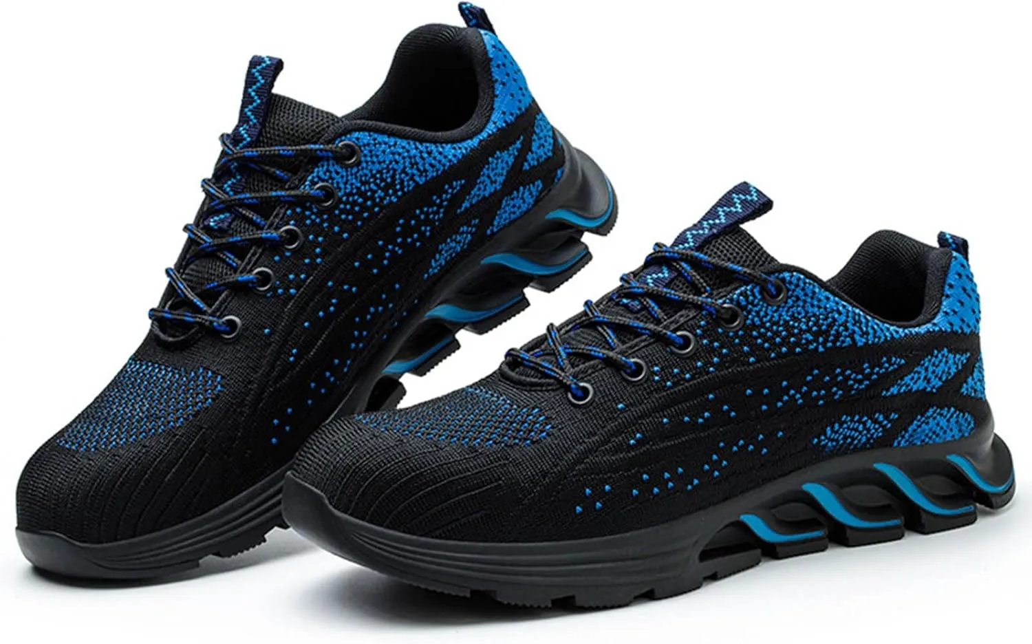 Couple Men's Steel Toe Shoes Men Composite Toe Shoes Comfortable Walking Sneakers Non Slip Work Shoes Indestructible No Show Sneaker Socks Men
