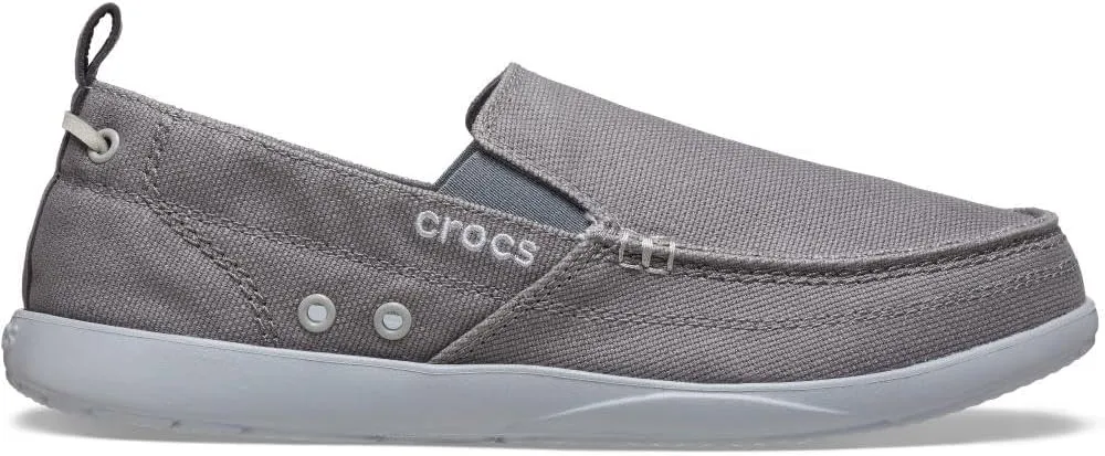 Crocs Men's Walu Slip On Loafer | Casual Men's Loafers | Walking Shoes for Men