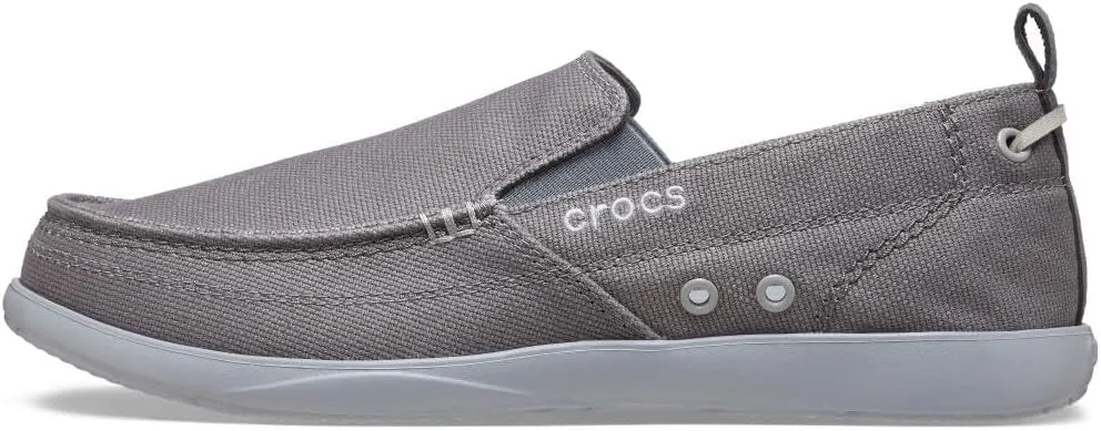 Crocs Men's Walu Slip On Loafer | Casual Men's Loafers | Walking Shoes for Men