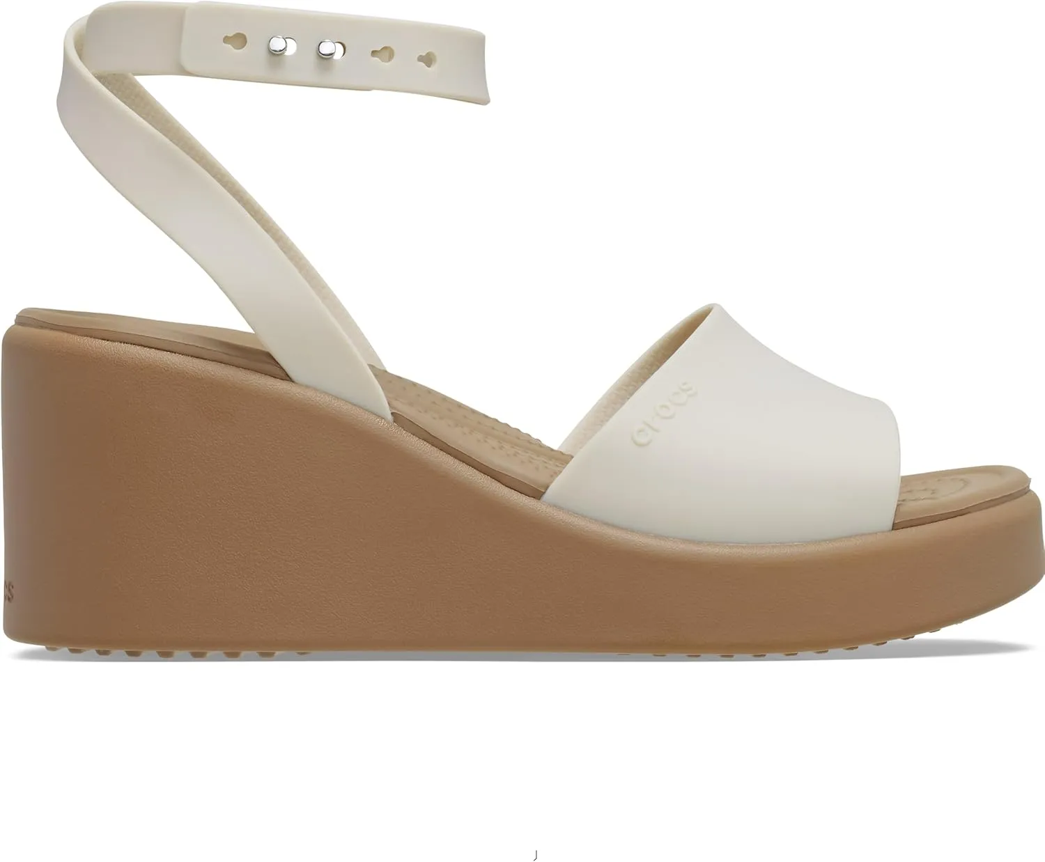 Crocs Women's Brooklyn Ankle Strap Wedges Sandal