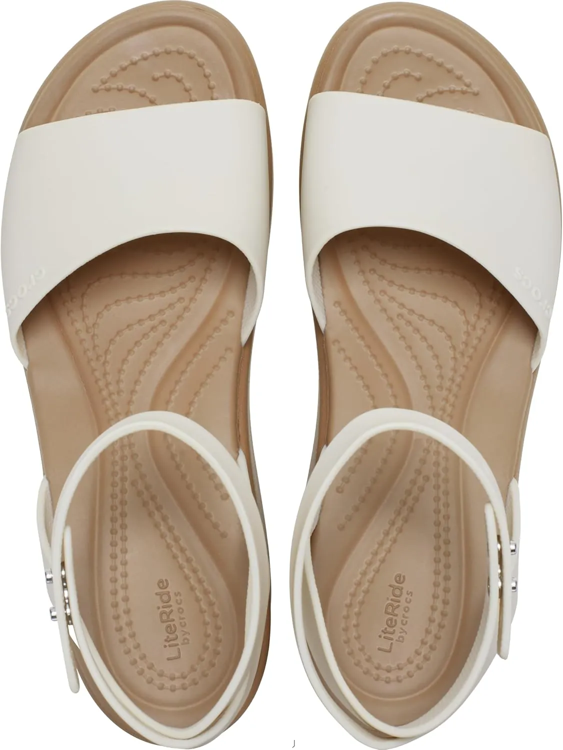 Crocs Women's Brooklyn Ankle Strap Wedges Sandal