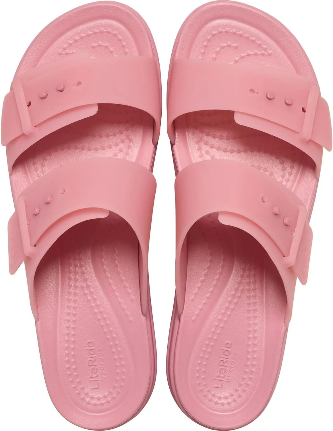 Crocs Women's Brooklyn Buckle Low Wedge, Platform Sandals