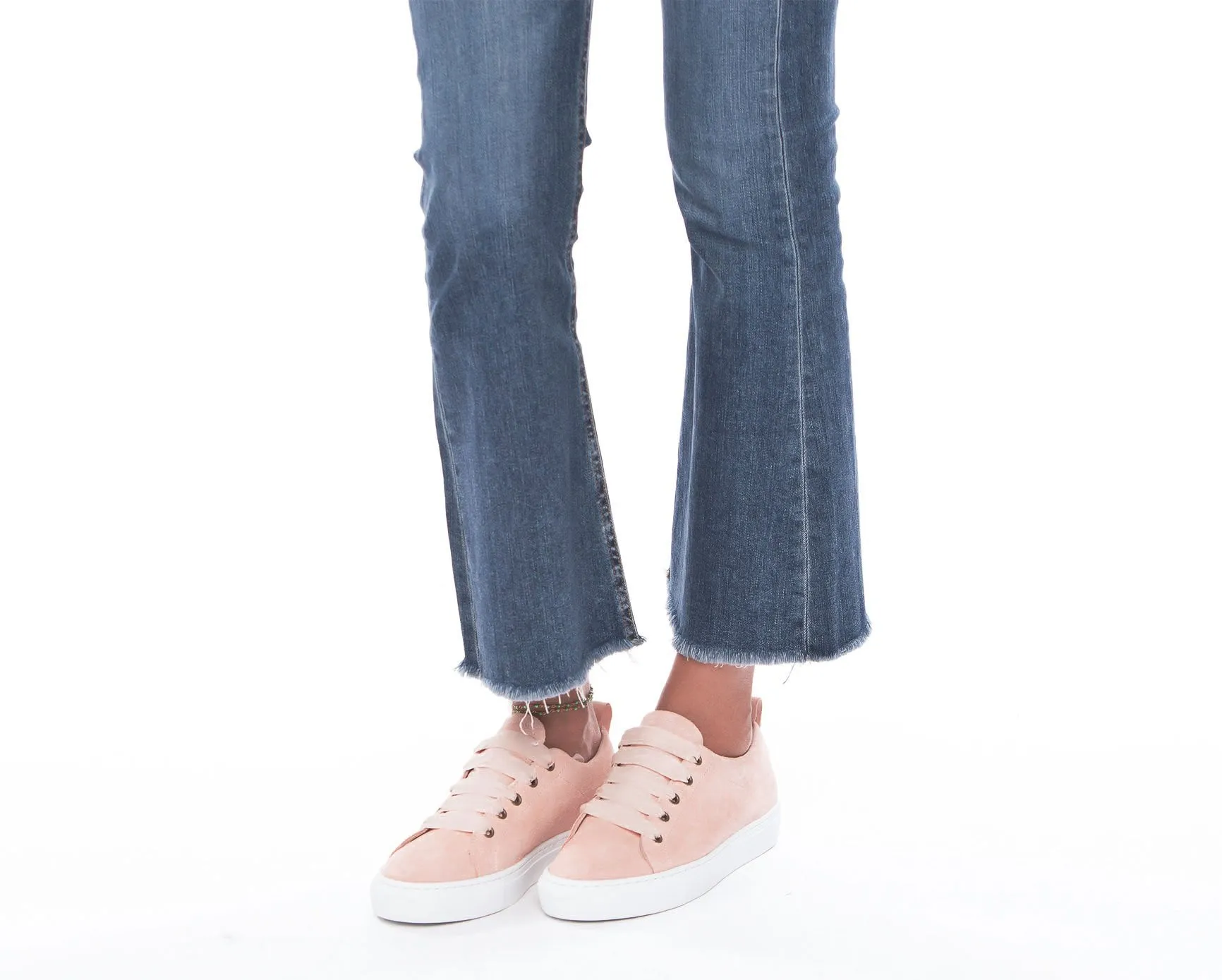 Crowd-pleaser Rose Flat Pastel - Virtual reality - Hamptons Sneakers