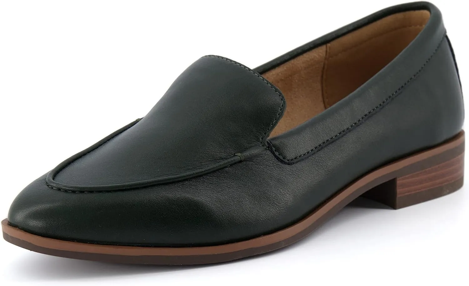 CUSHIONAIRE Women's Belmont Slip on Loafer  Memory Foam, Wide Widths Available