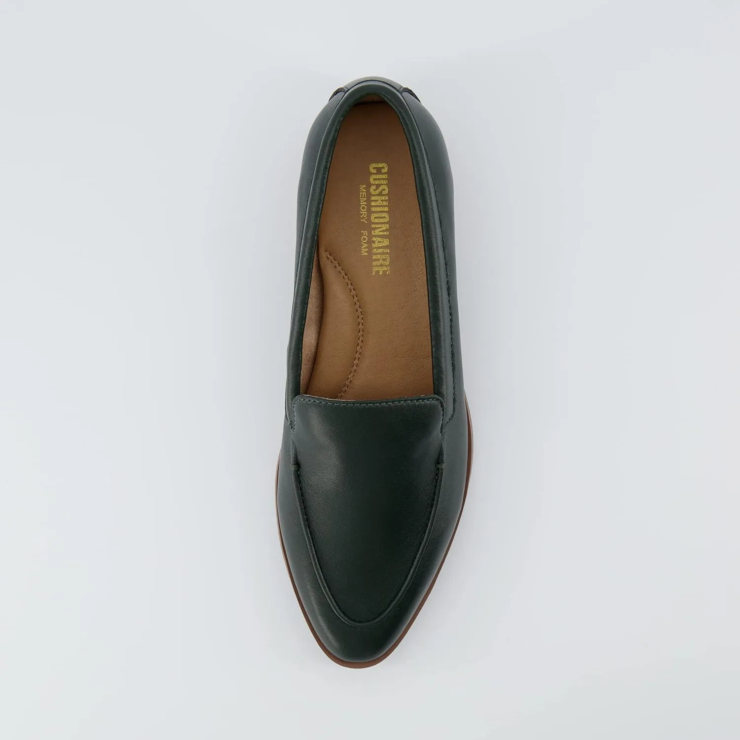 CUSHIONAIRE Women's Belmont Slip on Loafer  Memory Foam, Wide Widths Available