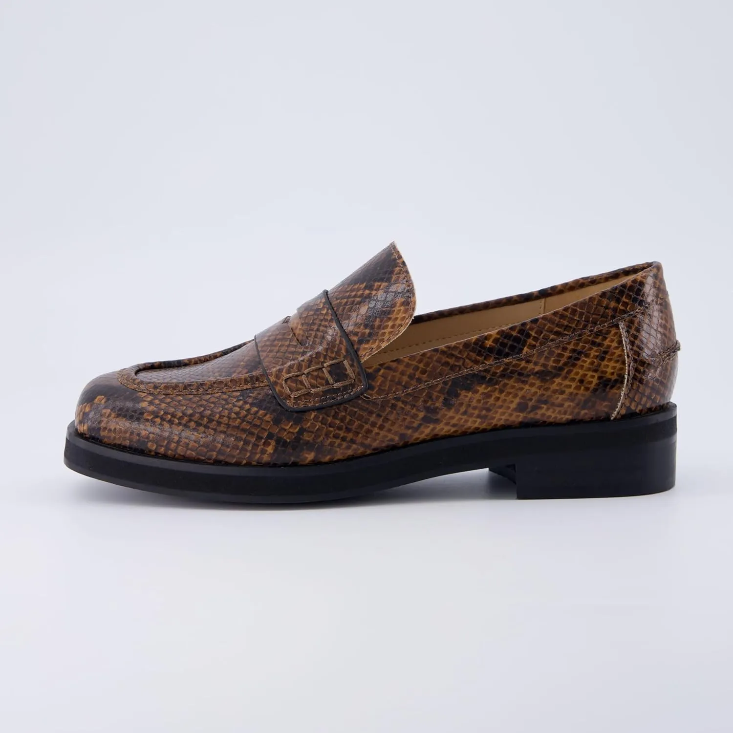 CUSHIONAIRE Women's Charade Penny Loafer  Memory Foam, Wide Widths Available