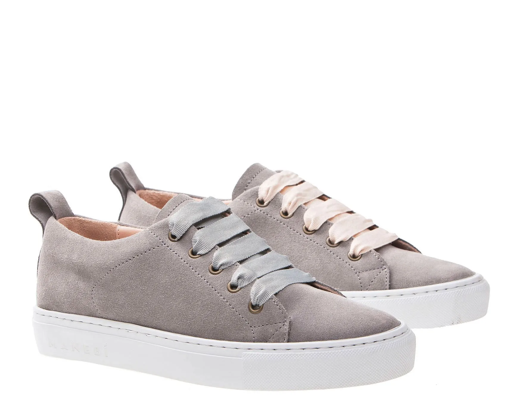 Customer-approved - Grey Flat Hamptons - Door-to-door delivery Sneakers