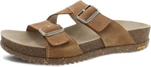 Dansko Dayna Double Buckle, Slip-On Sandal for Women - Cushioned Cork Midsole for Comfort and Shock Absorption - Vibram ECOSTEP EVO Rubber Outsole for Long-Lasting Wear