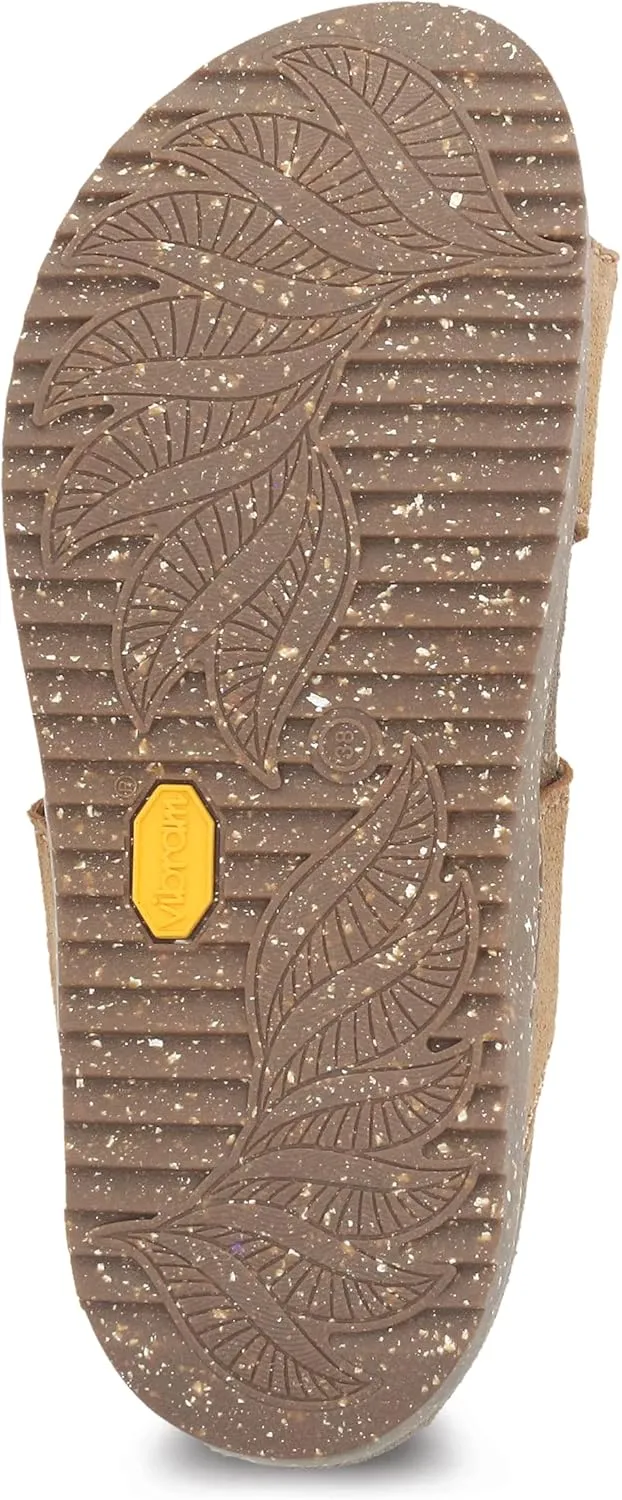 Dansko Dayna Double Buckle, Slip-On Sandal for Women - Cushioned Cork Midsole for Comfort and Shock Absorption - Vibram ECOSTEP EVO Rubber Outsole for Long-Lasting Wear