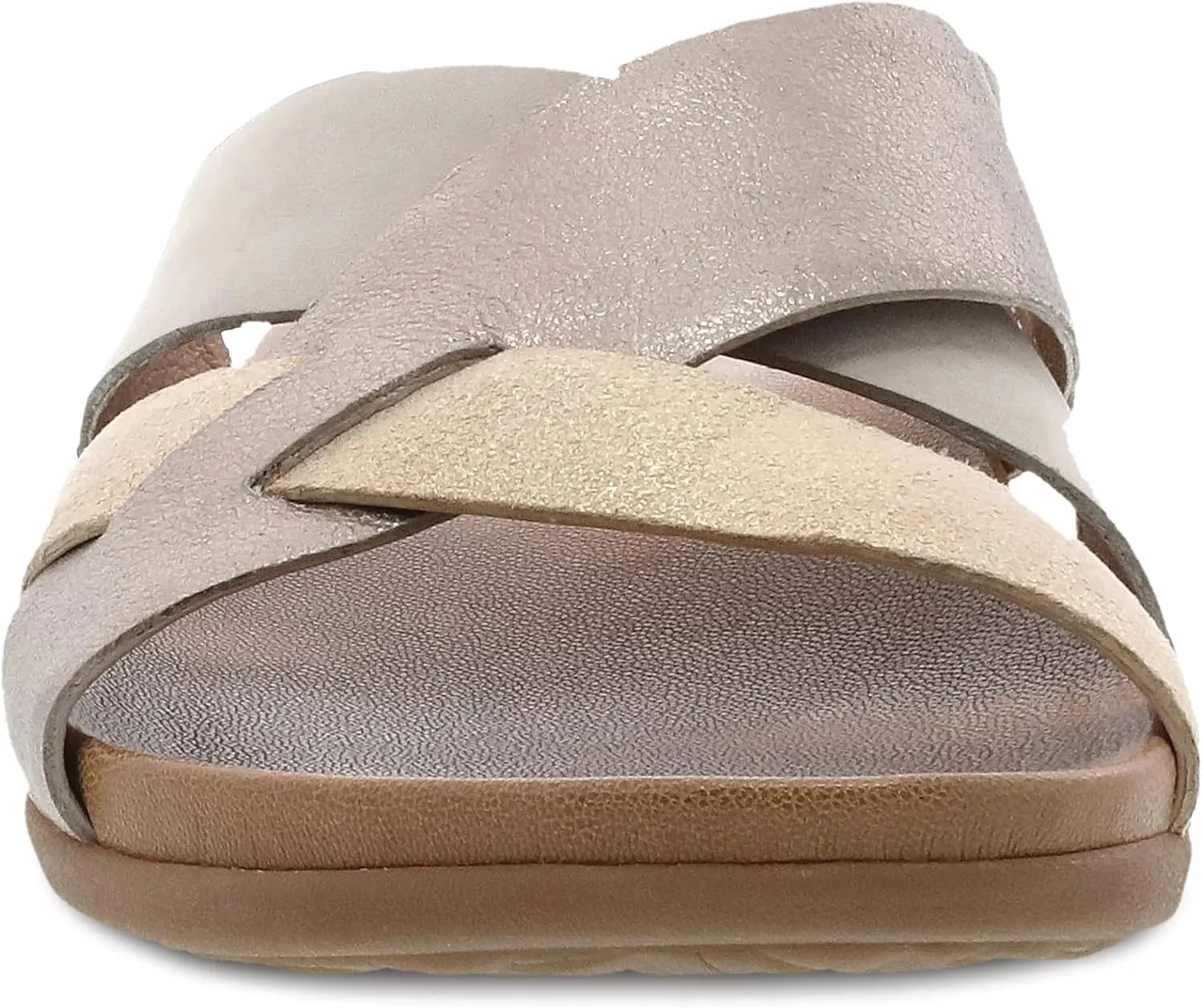 Dansko Joanna Slip-On Sandal for Women – Leather Linings and Uppers for All-Day Comfort – Dual Density EVA Footbed and Lightweight Rubber Outsole for Long-Lasting Wear