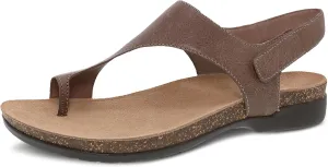 Dansko Reece Sandal for Women - Memory Foam and Cork Footbed for Comfort and Arch Support - Lightweight Rubber Outsole for Long-Lasting Wear- Versatile Casual to Dressy with Hook & Loop Strap