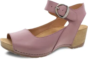 Dansko Tiana Slip-On Platform Sandal for Women – Cushioned, Contoured Footbed for All-Day Comfort and Support – Hook & Loop Strap with Buckle Detail – Lightweight Rubber Outsole