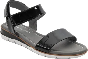David Tate Womens Scala Adjustable Leather Slingback Sandals