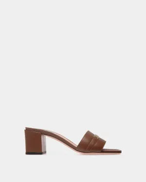 Deco Sandal in Brown Leather