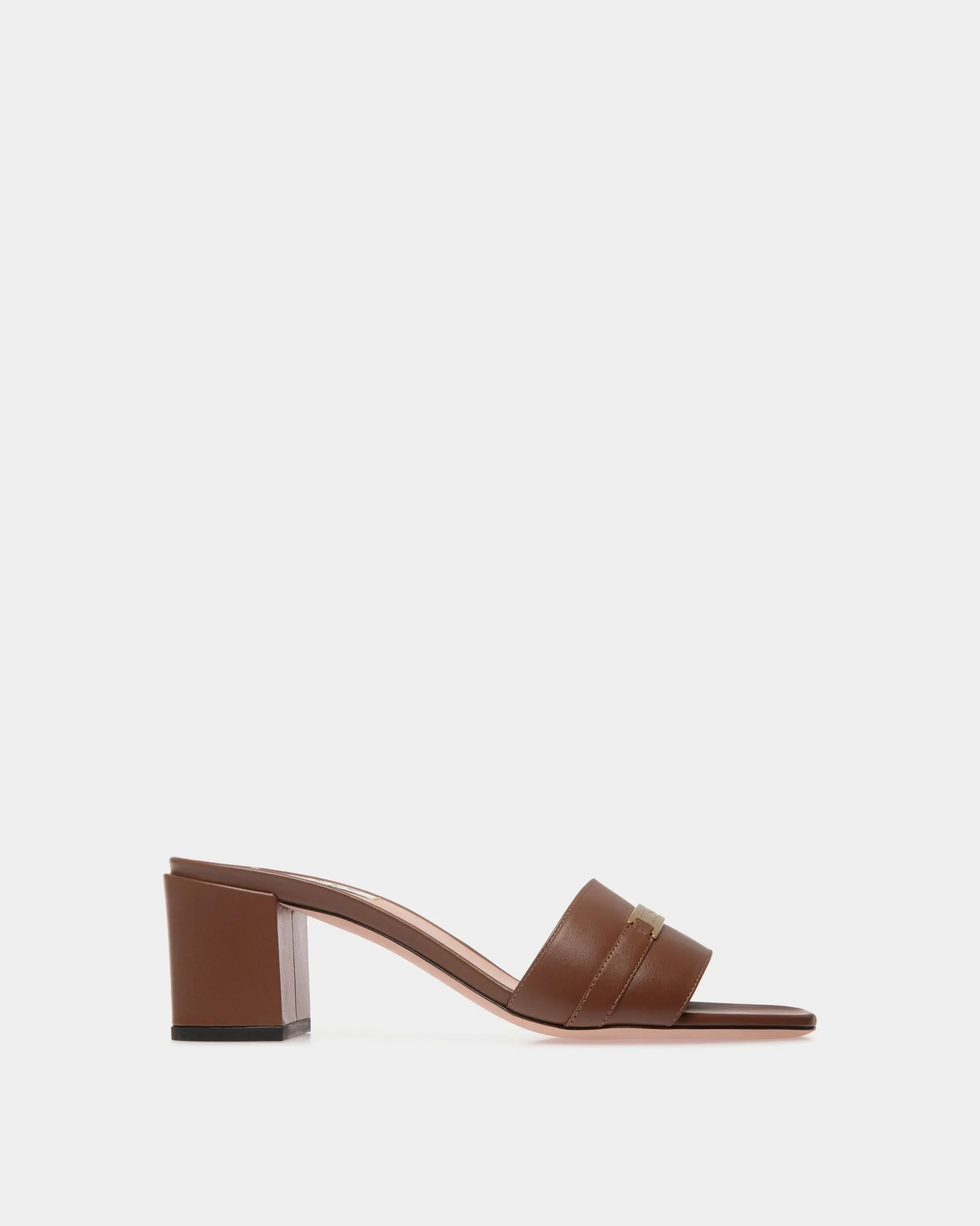 Deco Sandal in Brown Leather