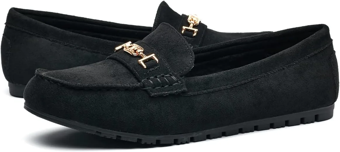 DeYashopin Women's Loafer Shoes Leisure Slip On Work Shoes Comfort Walking Flats