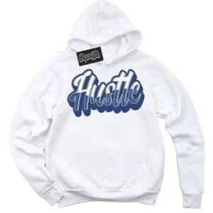Diffused Blue 11s Sneaker Hoodie Hustle Graphic