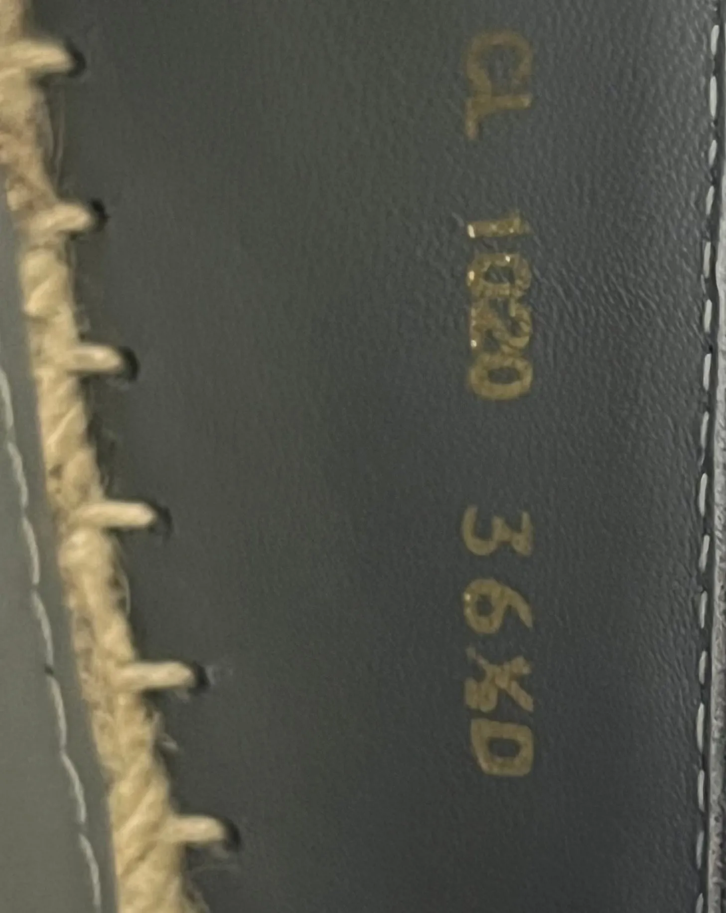 Dior Granville Espadrille, Grey Stone Oblique