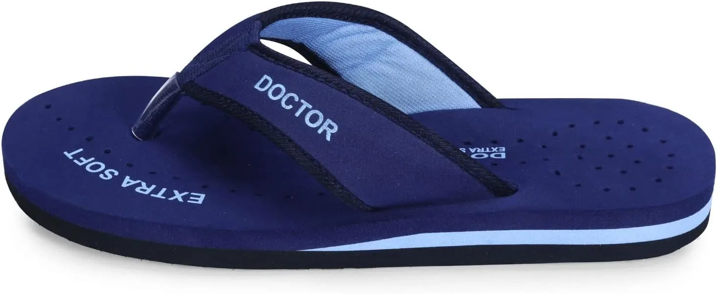 Doctor Slippers for Women Orthopedic Diabetic Pregnancy Non Slip Lightweight Comfortable Flat Casual Stylish Dr Chappals and House Flip flops For Ladies and Girl’s D-22