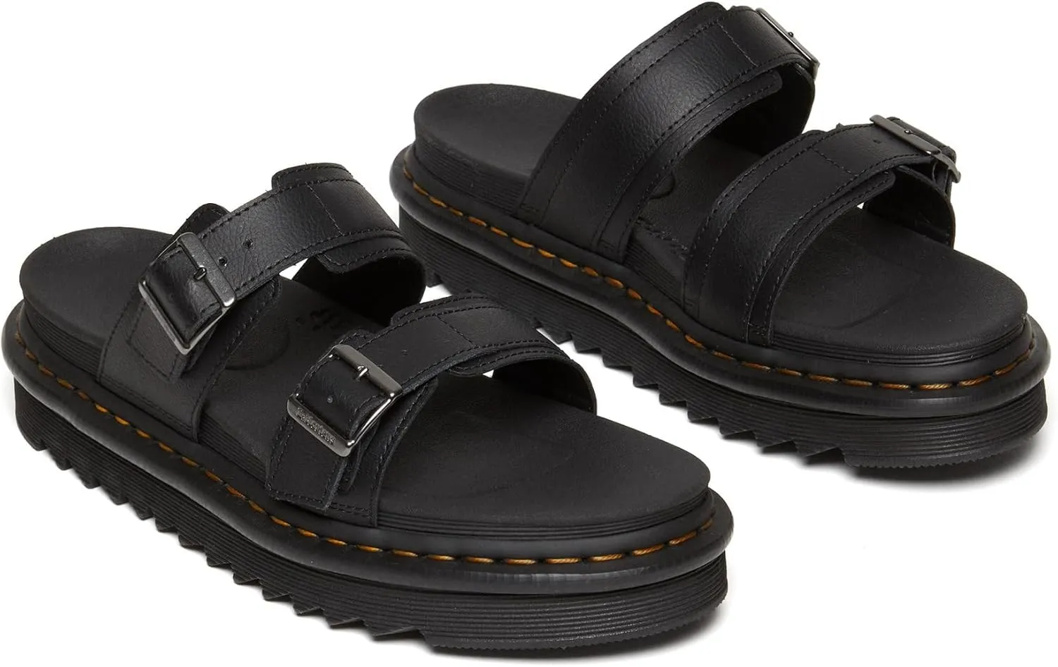 Dr. Martens Unisex Myles Black Brando Sandal