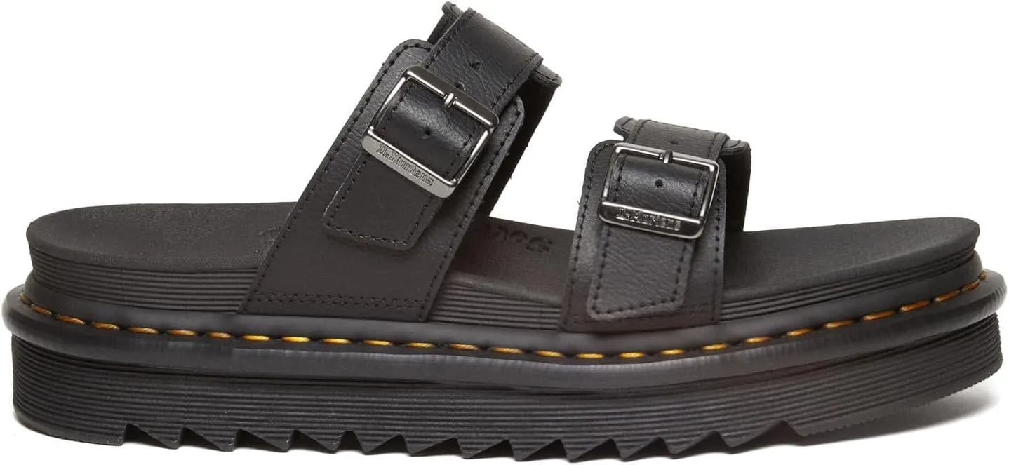Dr. Martens Unisex Myles Black Brando Sandal