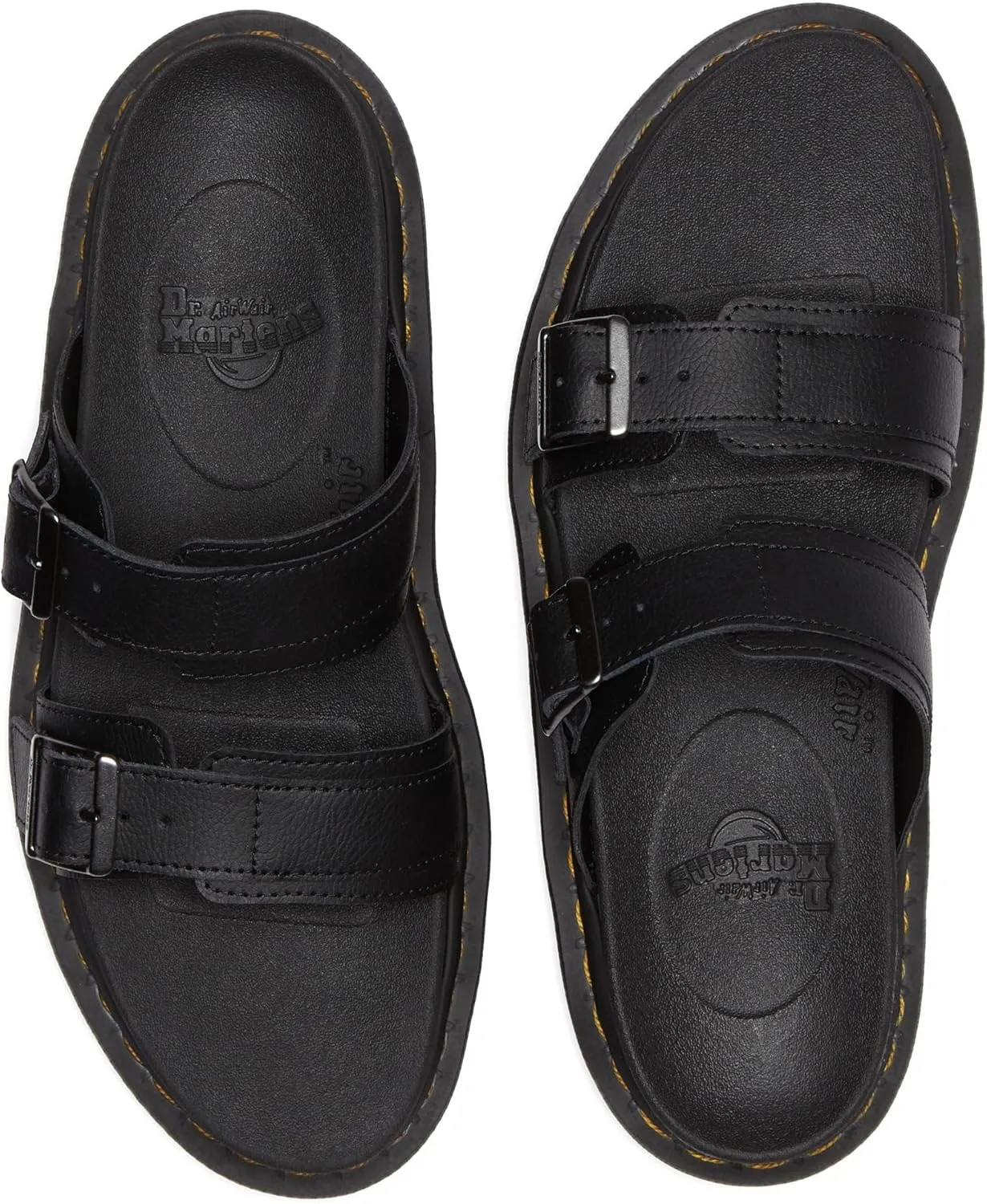 Dr. Martens Unisex Myles Black Brando Sandal