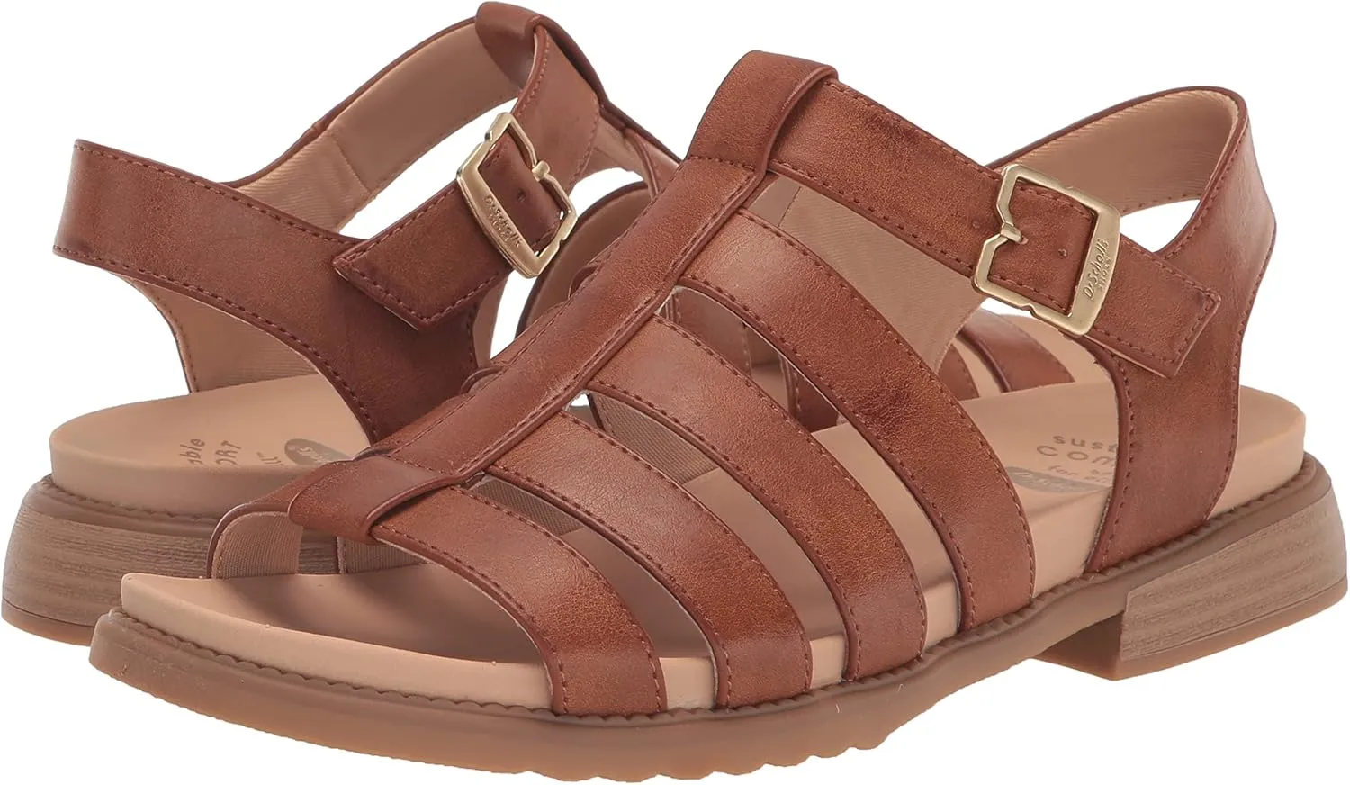 Dr. Scholl's Shoes Women's A Ok Flat Sandal