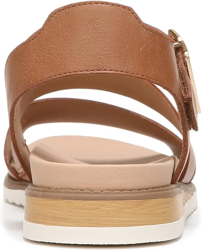 Dr. Scholl's Shoes Women's Island Glow Strappy Flat Sandal